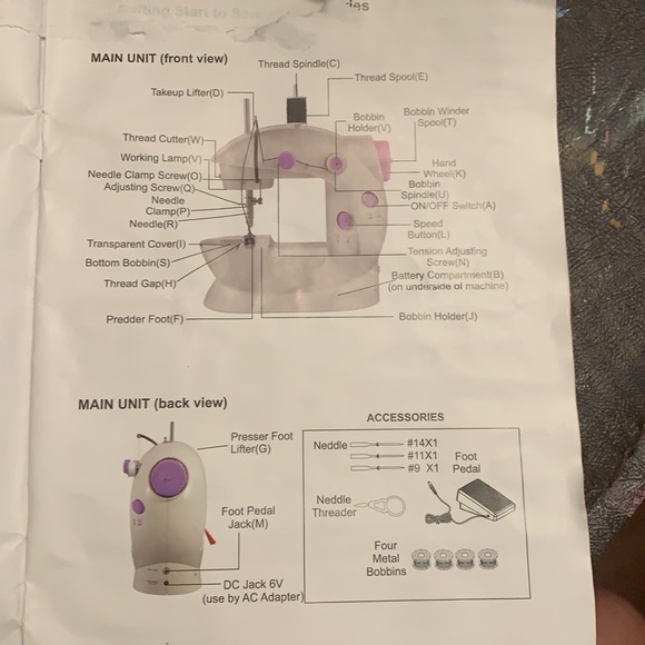 Mini sewing machine - Picture 14 of 17